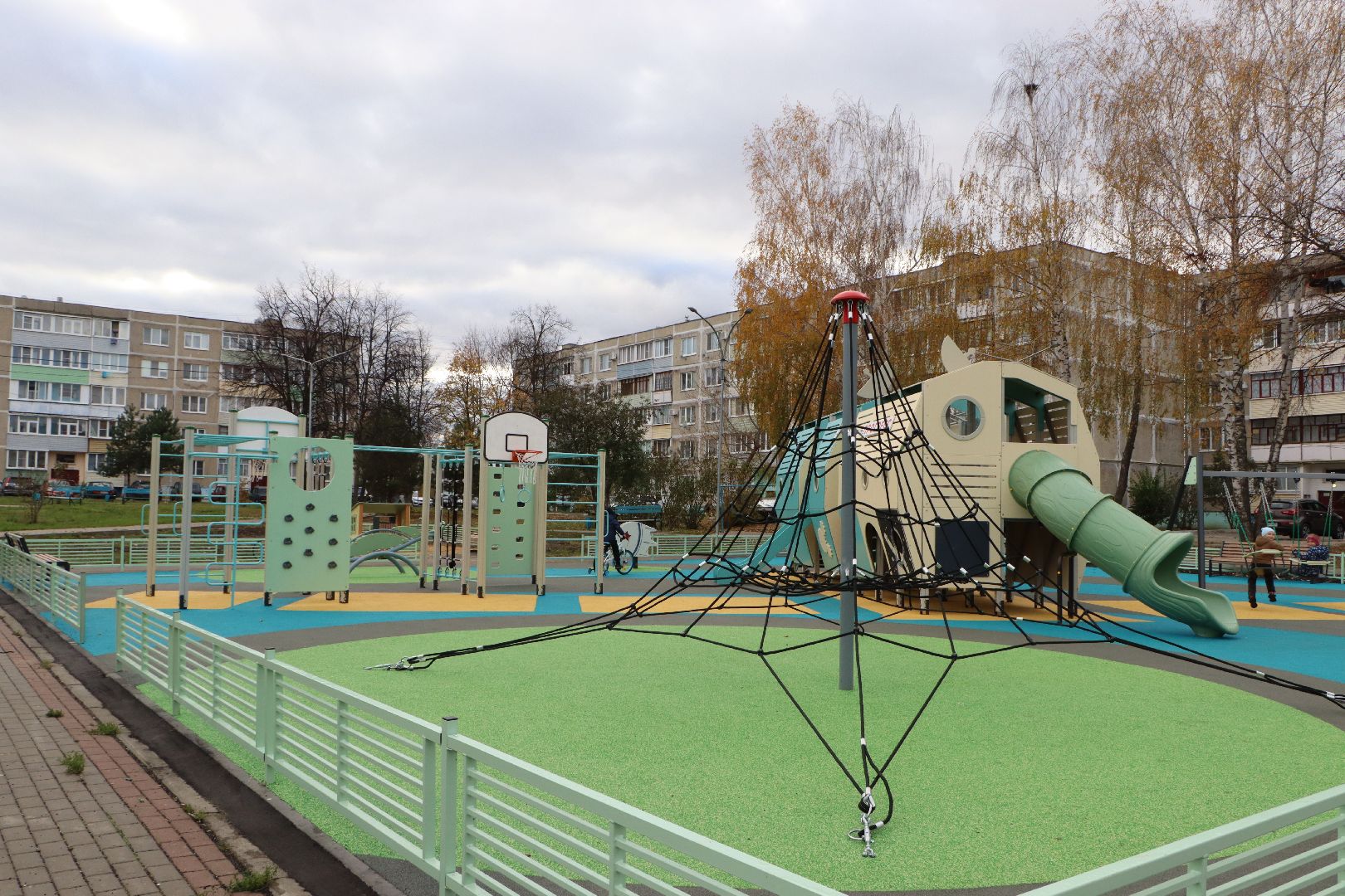 ДИП, Серебряные Пруды, благоустройство, детска игровая площадка, вертикалки,