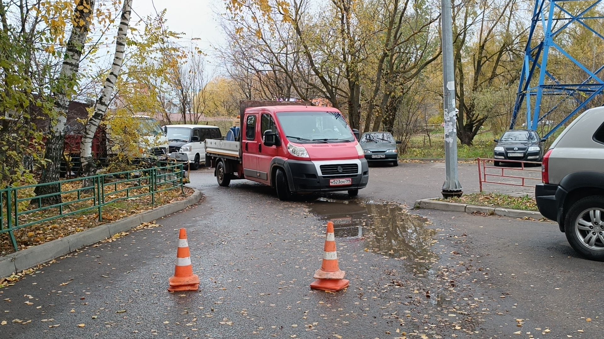 ямочный ремонт, лобня, дорога,