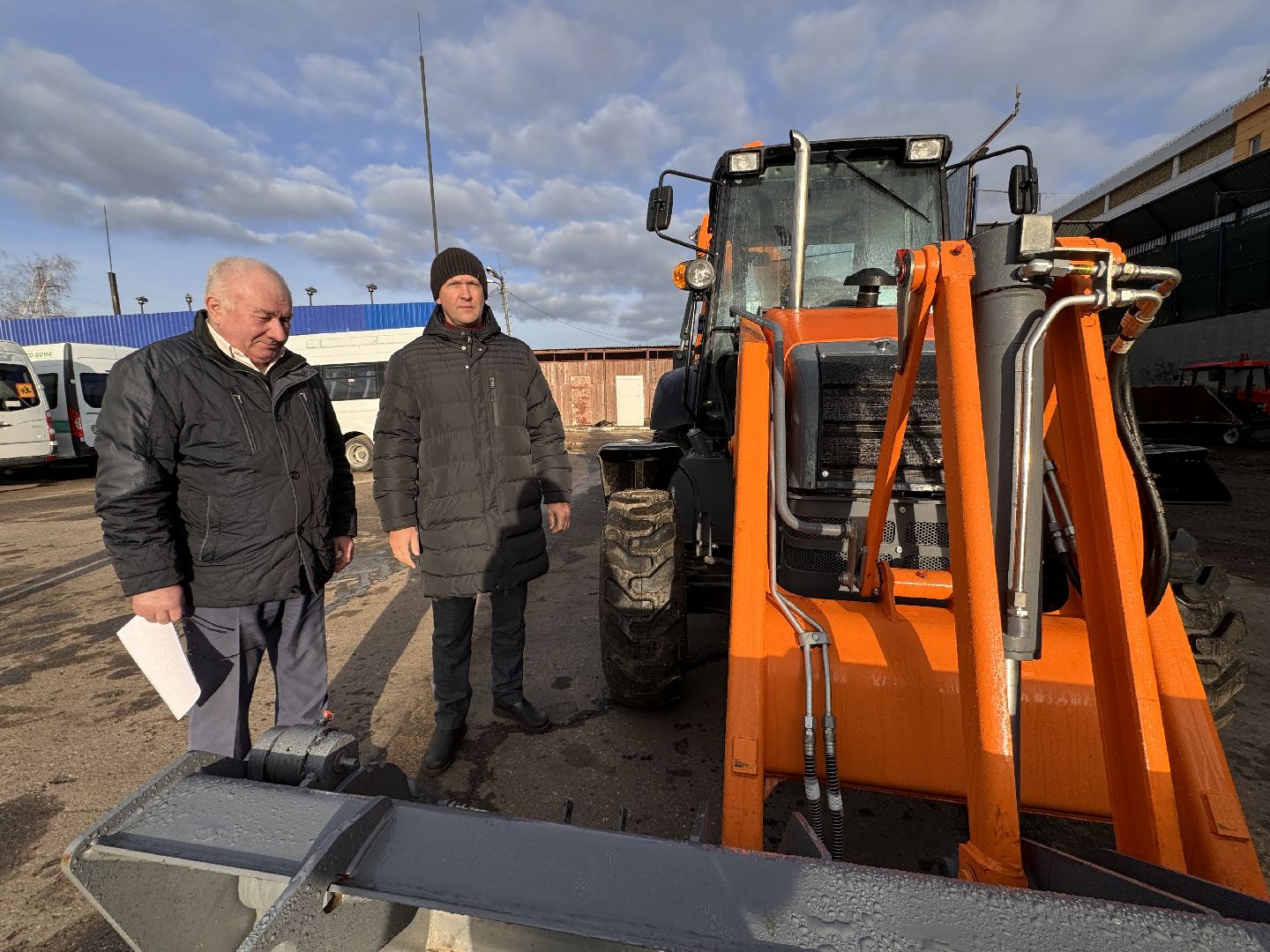 Новая снегоуборочная техника, Одинцовское городское хозяйство, Одинцово,