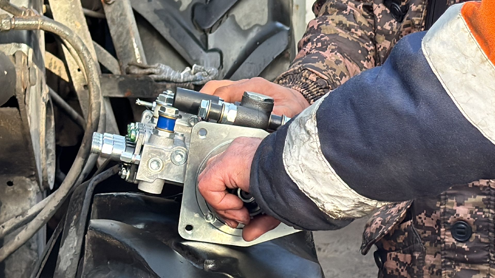 Новая снегоуборочная техника, Одинцовское городское хозяйство, Одинцово,