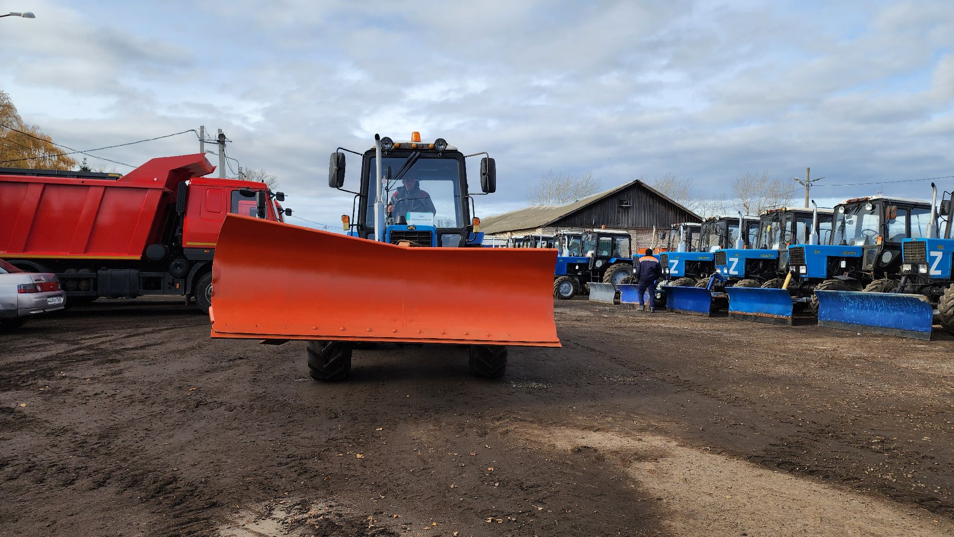 кашира, подготовка к зиме, чистка снега,