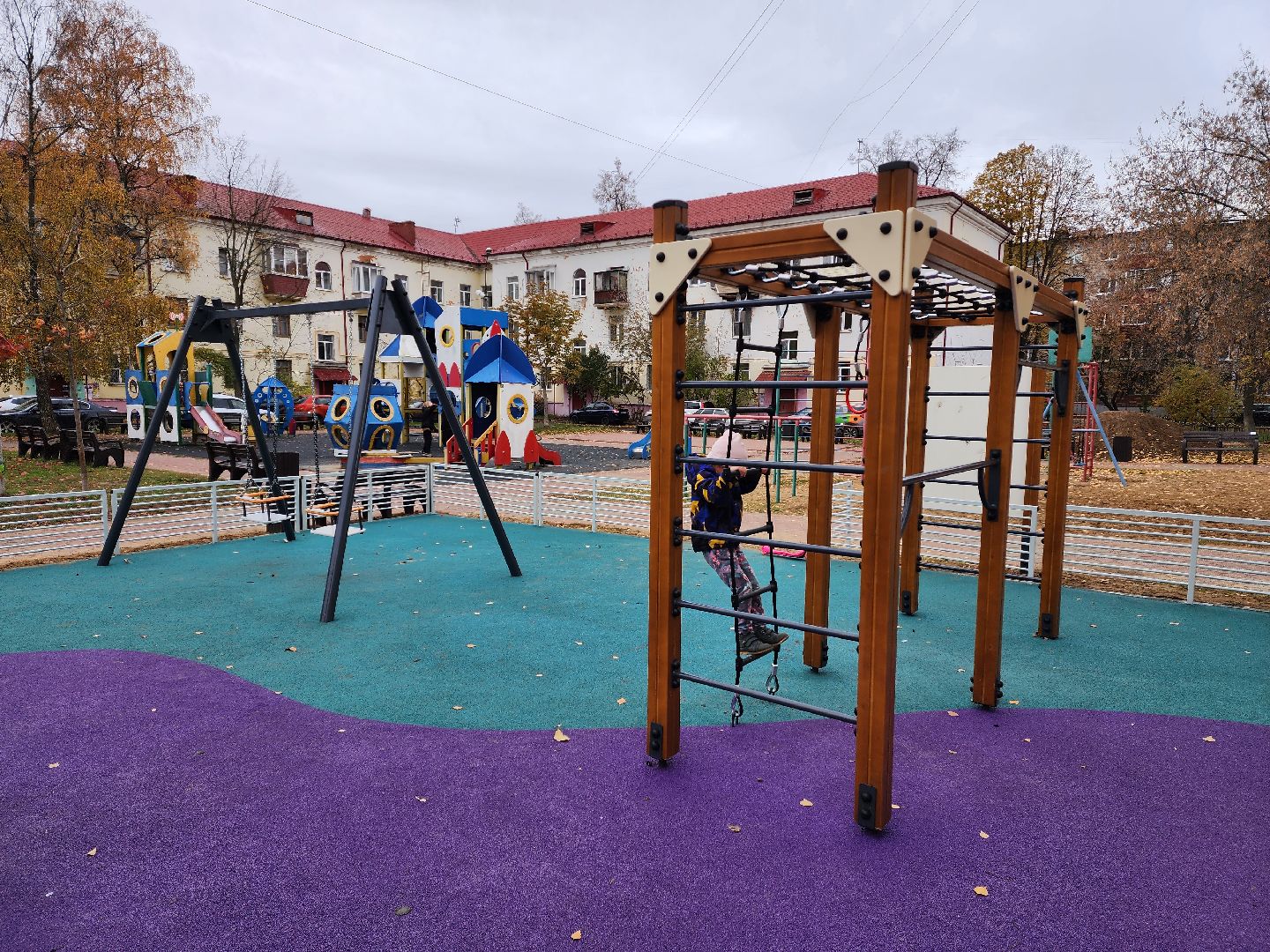 раменское, благоустройство, детские игровые площадки, Михалевича 33-35,