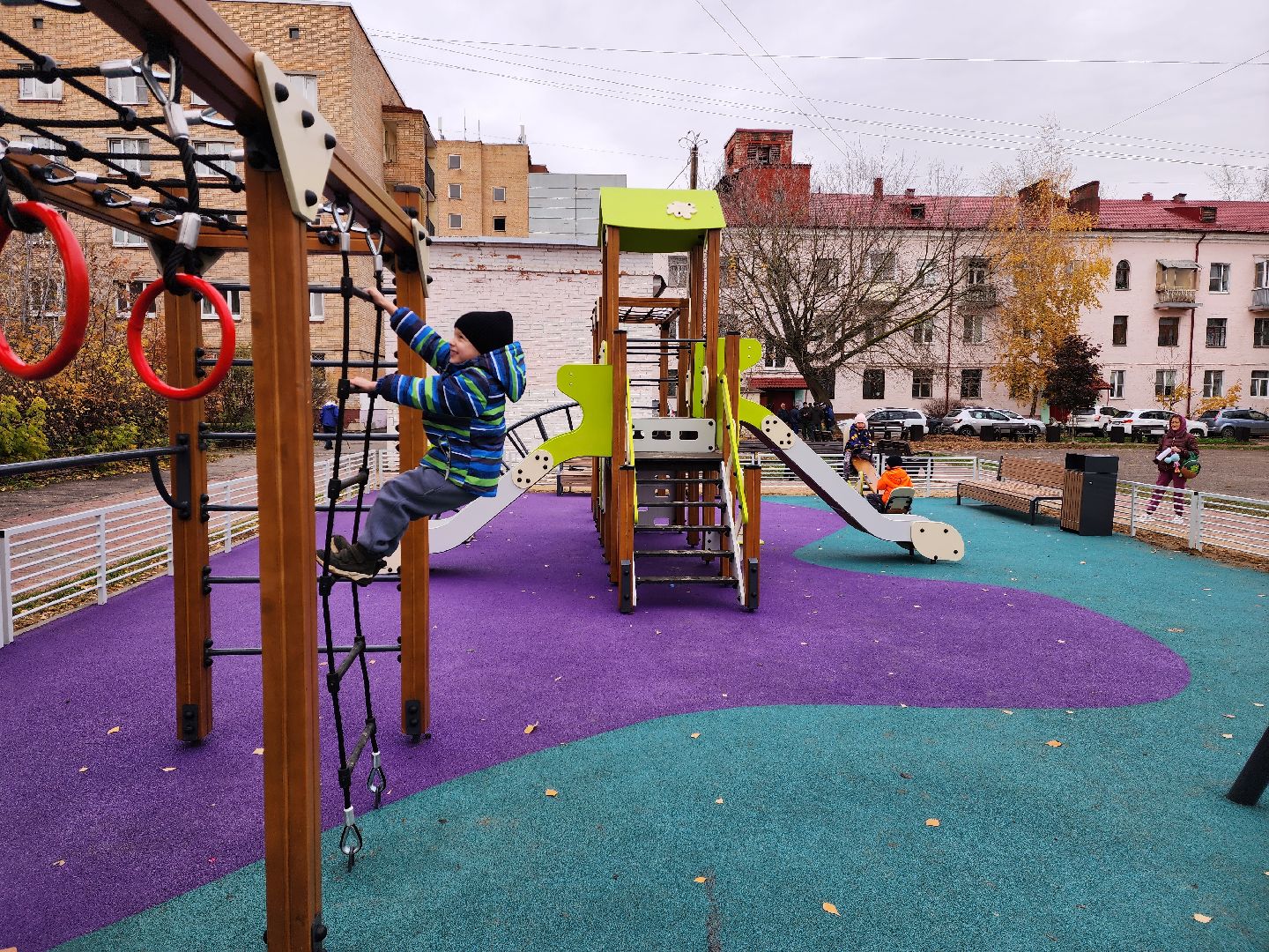 раменское, благоустройство, детские игровые площадки, Михалевича 33-35,