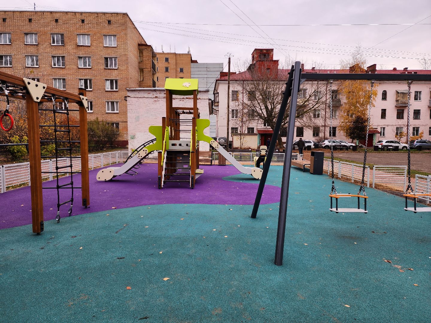 раменское, благоустройство, детские игровые площадки, Михалевича 33-35,