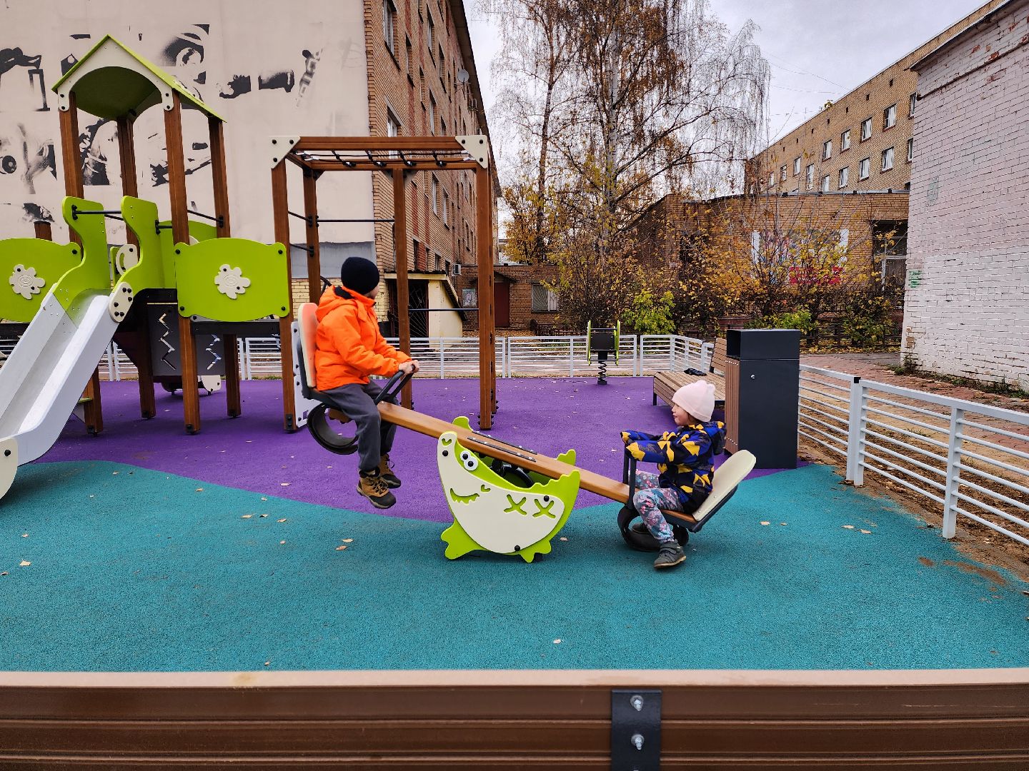 раменское, благоустройство, детские игровые площадки, Михалевича 33-35,