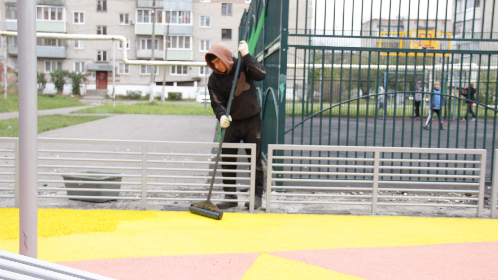 ДИП, детская площадка, Рошаль, благоустройство, городской округ Шатура,