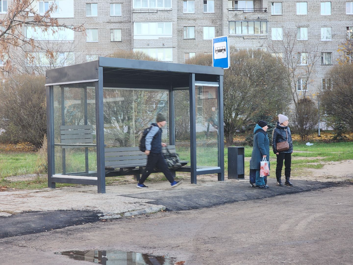 Черноголовка, план добрых дел, автобусный павильон, благоустройство,