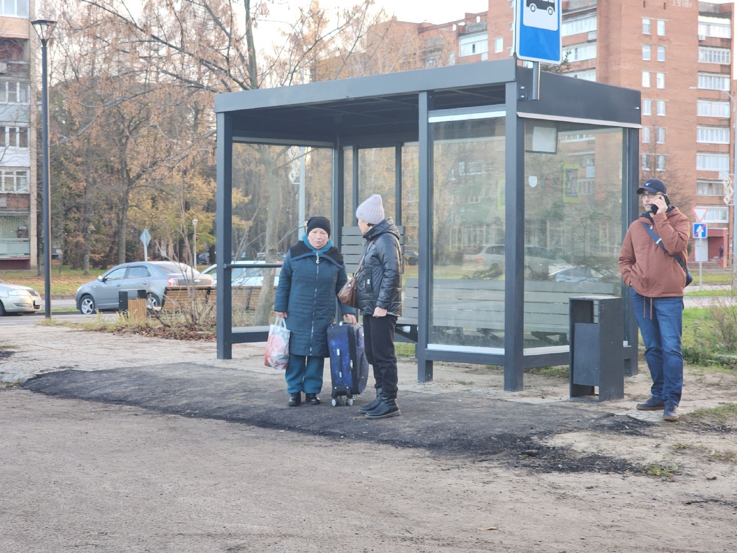 Черноголовка, план добрых дел, автобусный павильон, благоустройство,