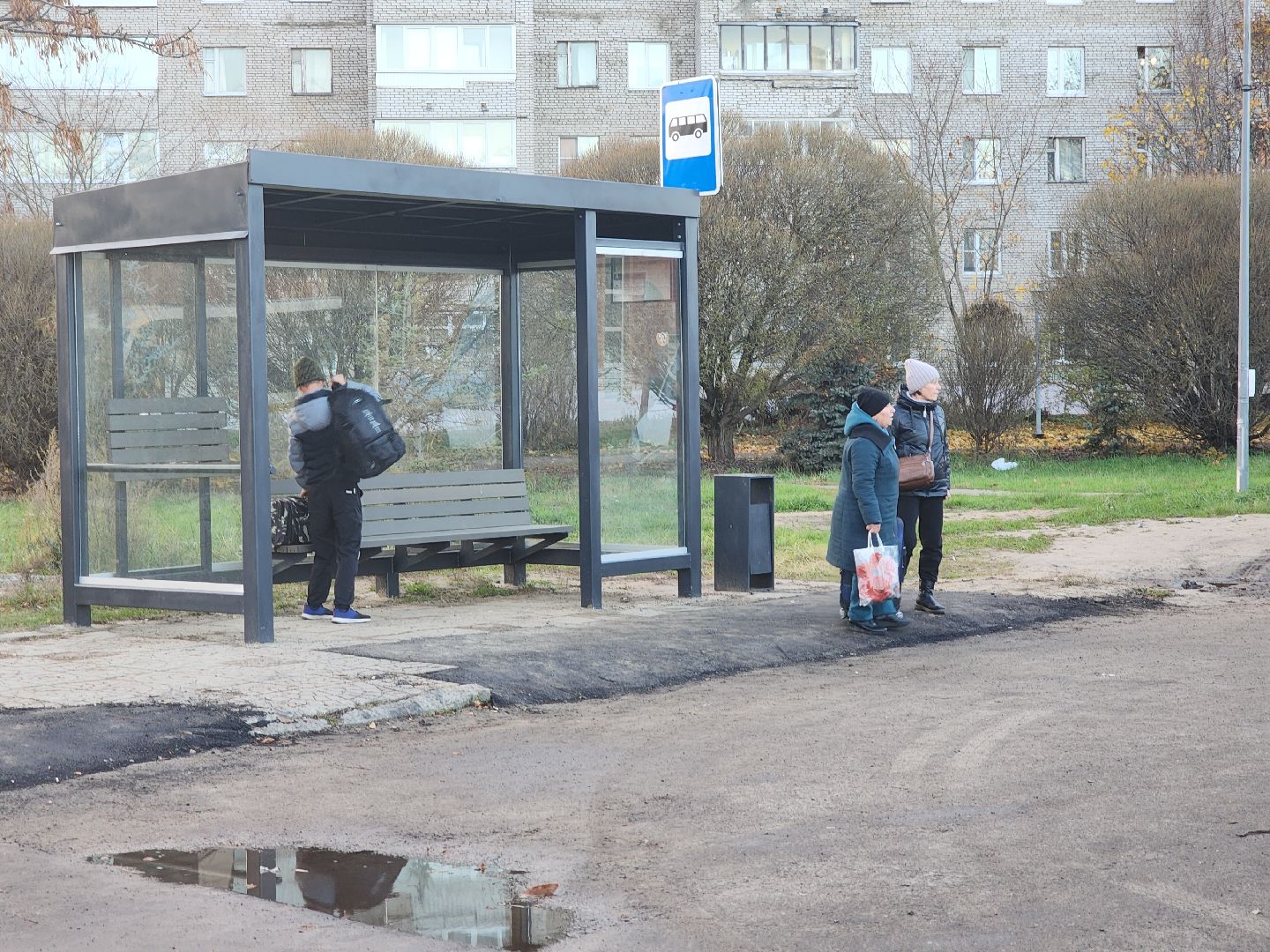 Черноголовка, план добрых дел, автобусный павильон, благоустройство,