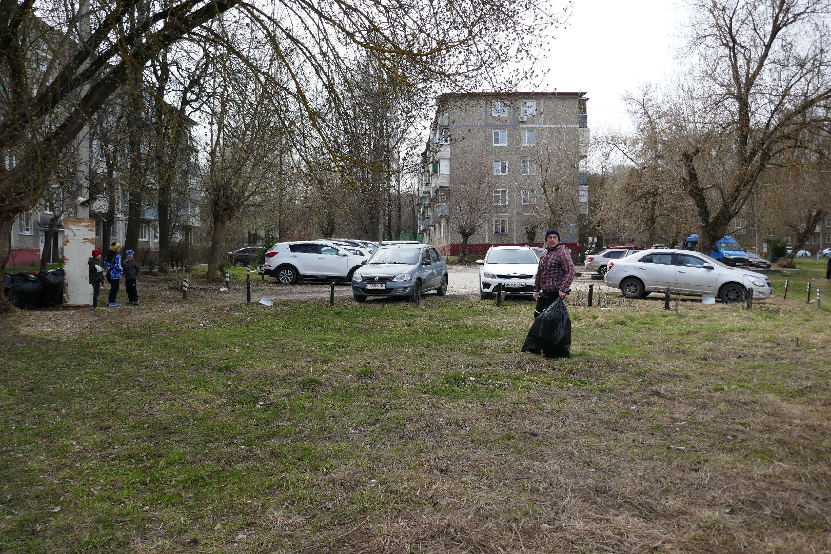 Подольск, благоустройство, субботник, двор