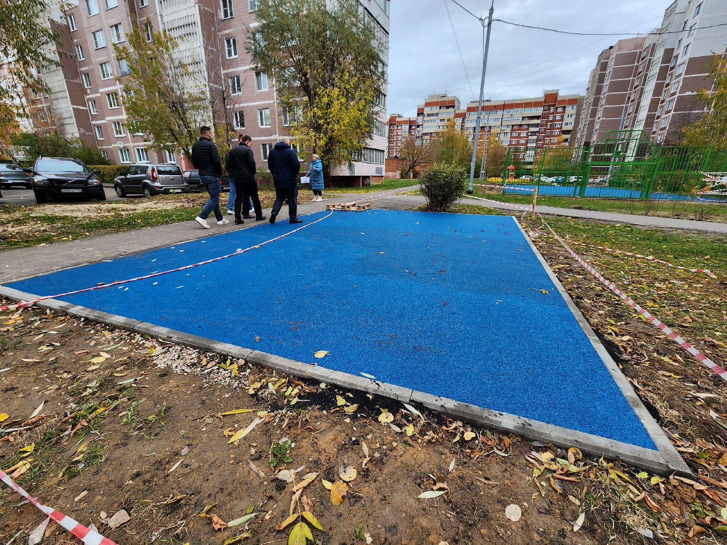 серпухов, ивановские дворики, благоустройство, спортивная площадка, обход территории,