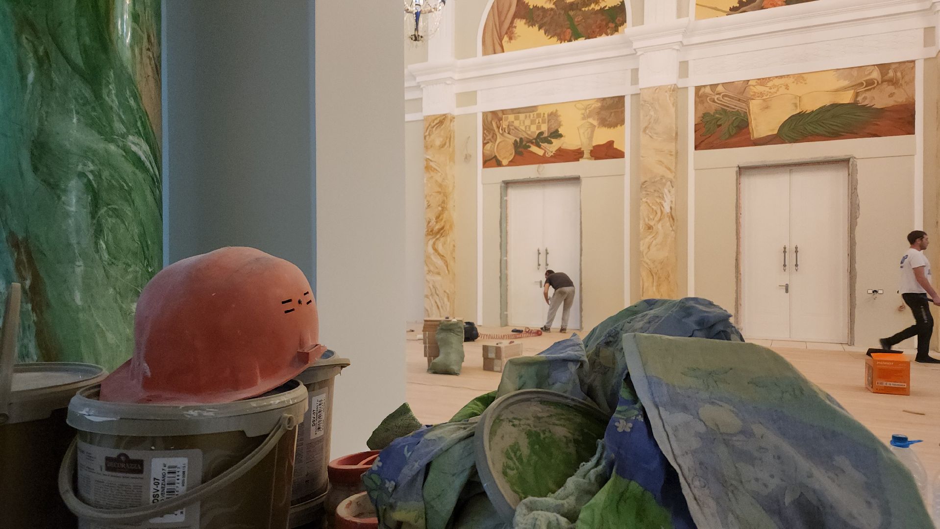 ступино, ремонт дворца культуры ступино, ремонт объектов культуры,