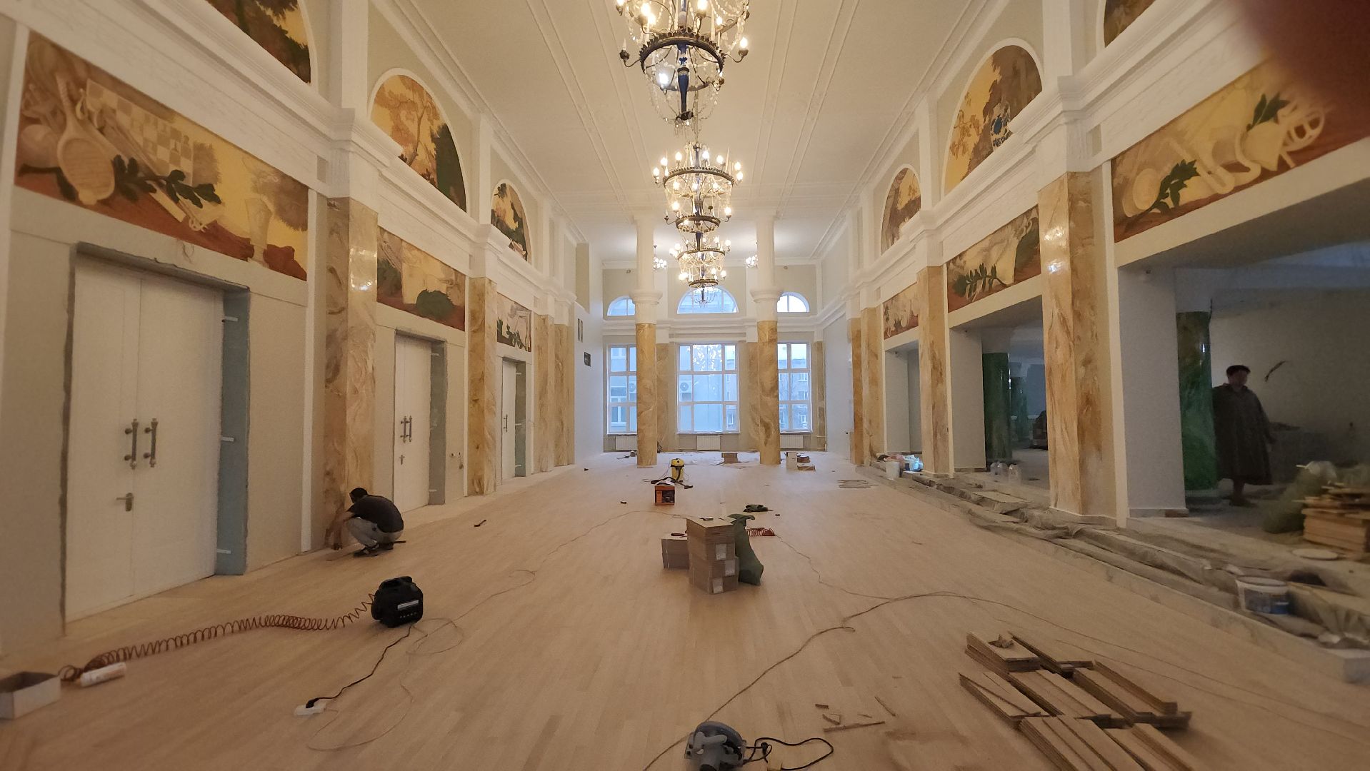 ступино, ремонт дворца культуры ступино, ремонт объектов культуры,