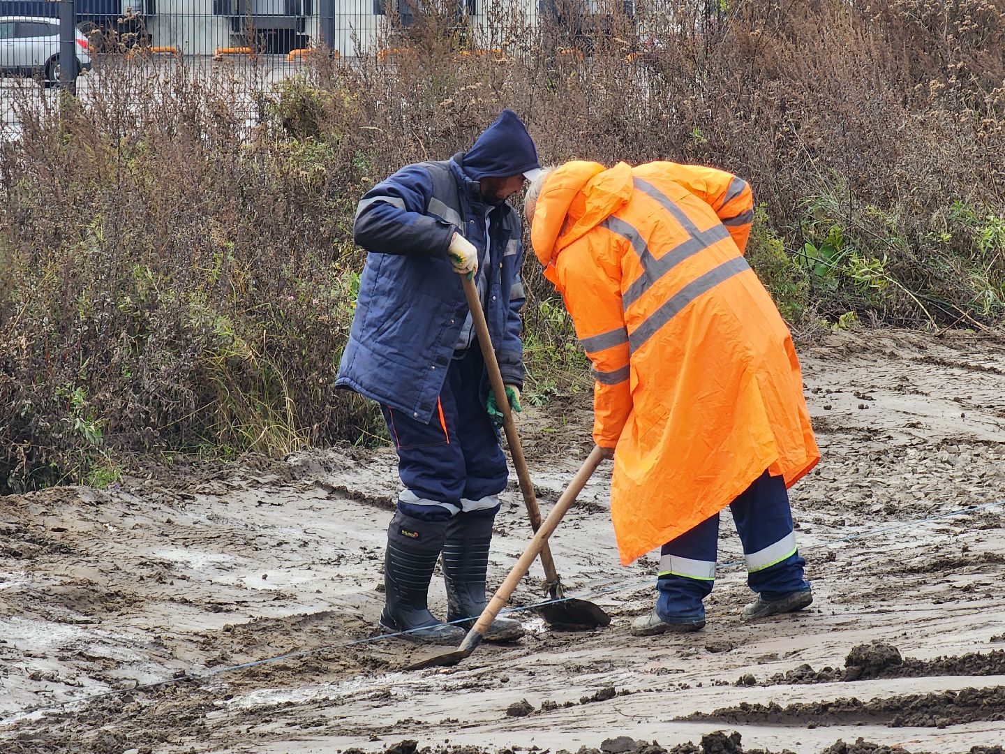 Жители, Общество, Дороги, Ремонт дороги, Строительство, федеральная дорога, Горьковское шоссе, вертикалки