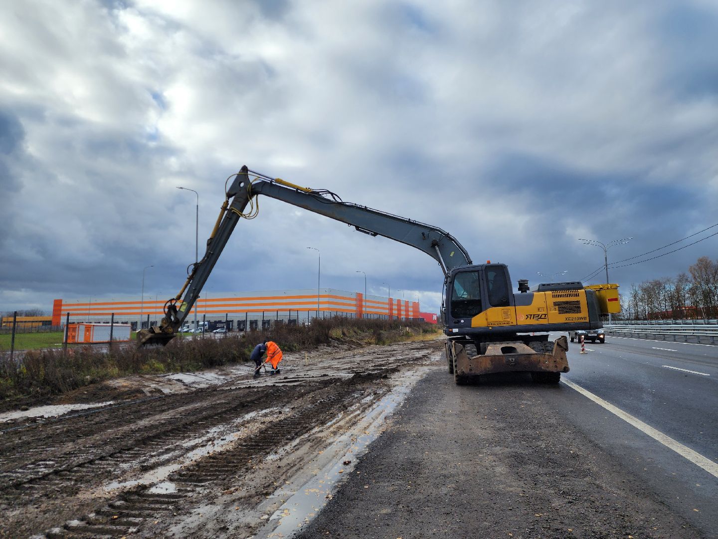 Жители, Общество, Дороги, Ремонт дороги, Строительство, федеральная дорога, Горьковское шоссе, вертикалки