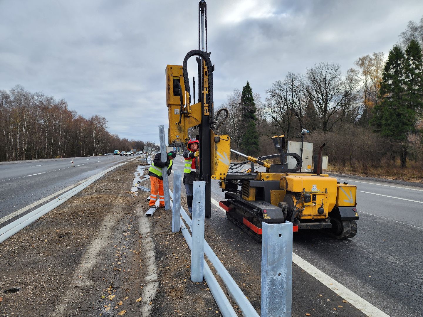 Жители, Общество, Дороги, Ремонт дороги, Строительство, федеральная дорога, Горьковское шоссе, вертикалки
