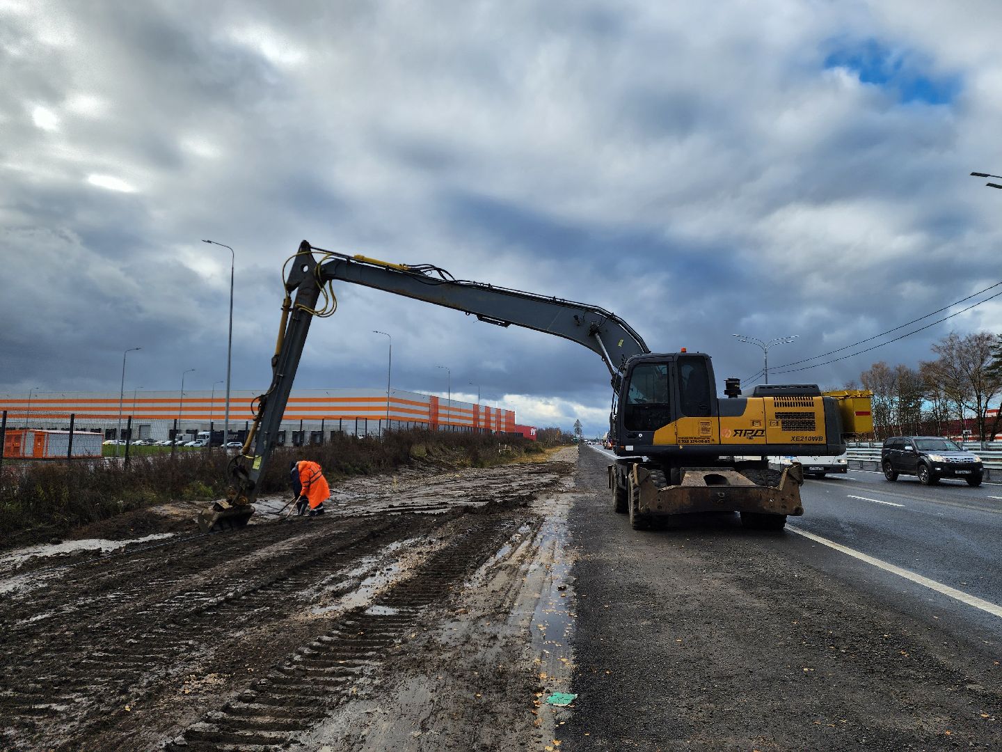 Жители, Общество, Дороги, Ремонт дороги, Строительство, федеральная дорога, Горьковское шоссе, вертикалки