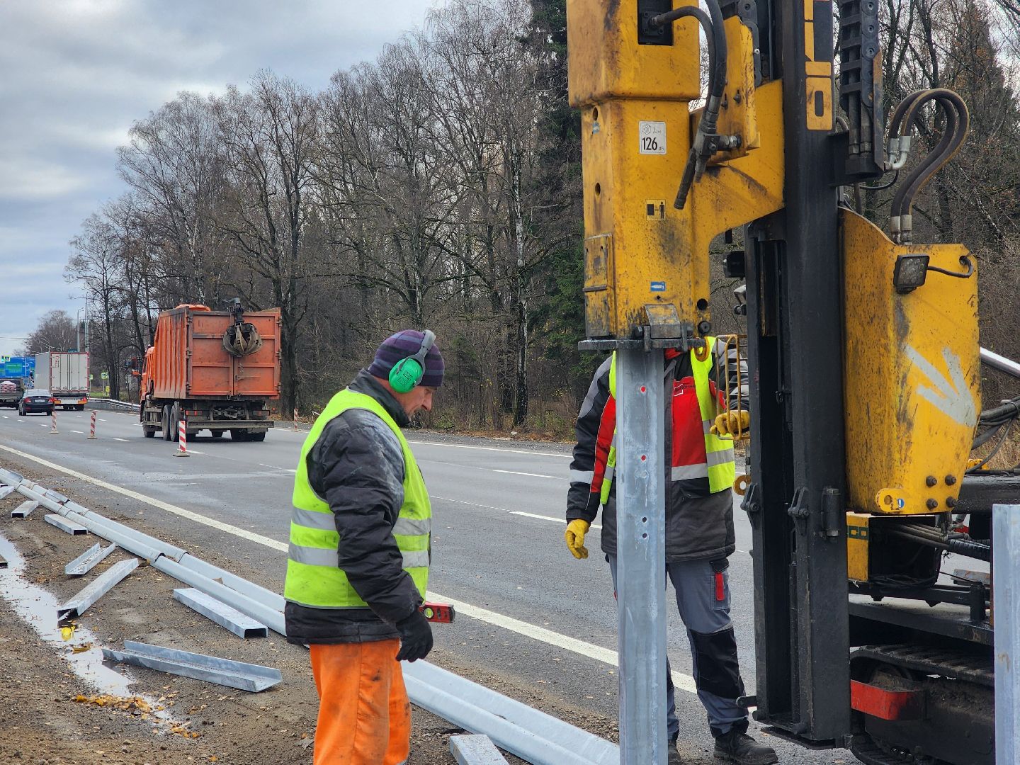 Жители, Общество, Дороги, Ремонт дороги, Строительство, федеральная дорога, Горьковское шоссе, вертикалки
