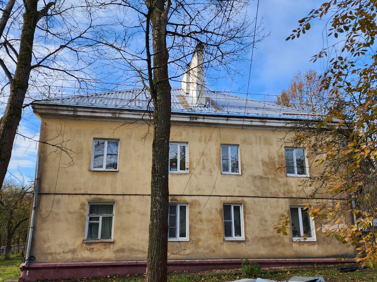 Чехов, улица Ильича, многоквартирный дом, капремонт кровли, капитальный ремонт крыши, гидроизоляция, теплоизоляция, реконструкция,