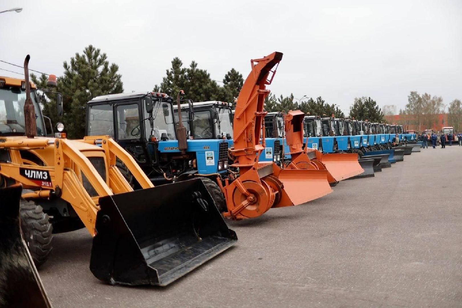 Чехов, осенне-зимний период, содержание территории, уборка территорий, благоустройство, уборочная техника, специальная техника, подготовка к зиме,вертикалки,