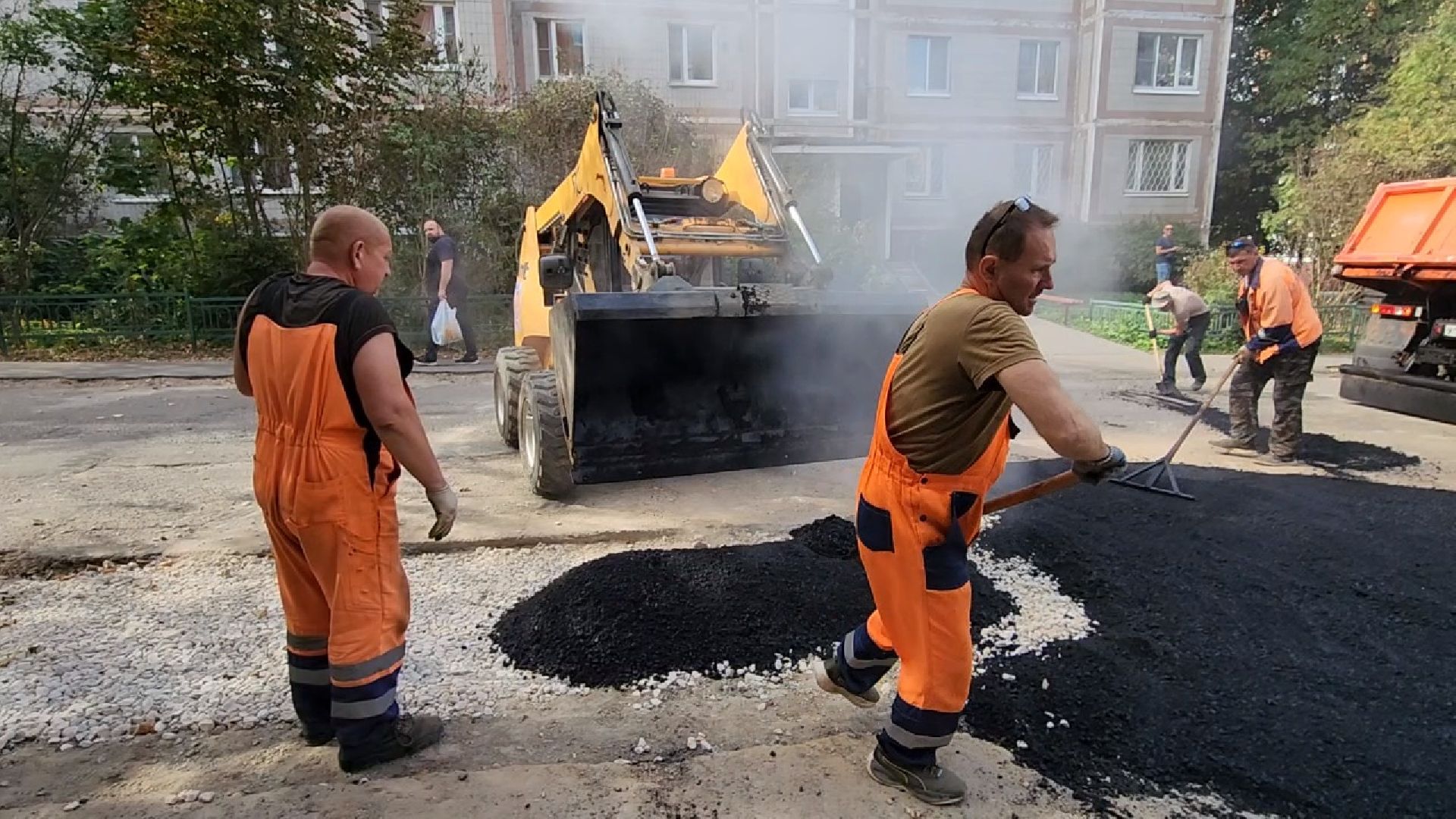 Чехов, осенне-зимний период, содержание территории, уборка территорий, благоустройство, уборочная техника, специальная техника, подготовка к зиме,вертикалки,