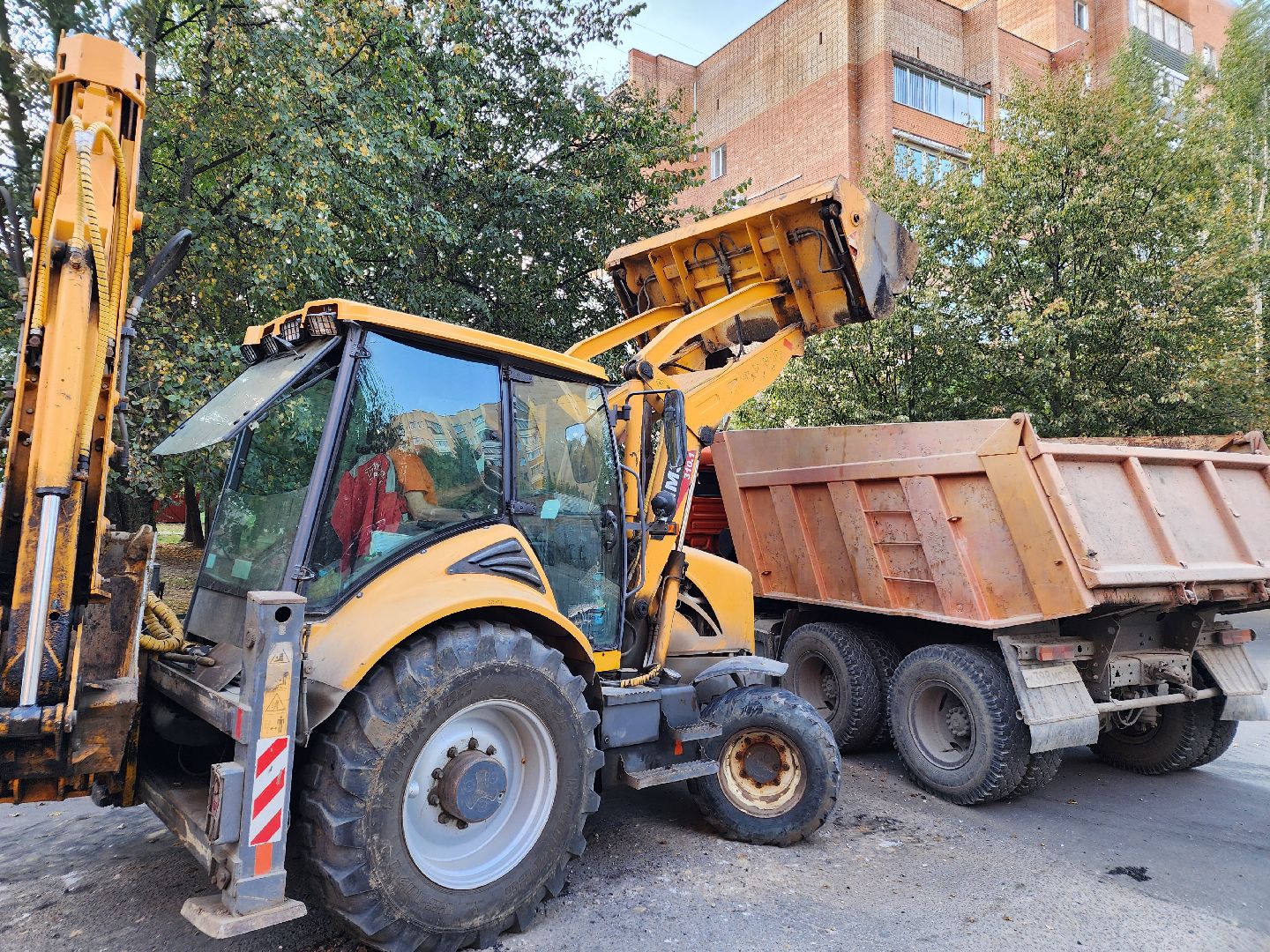 Чехов, осенне-зимний период, содержание территории, уборка территорий, благоустройство, уборочная техника, специальная техника, подготовка к зиме,вертикалки,