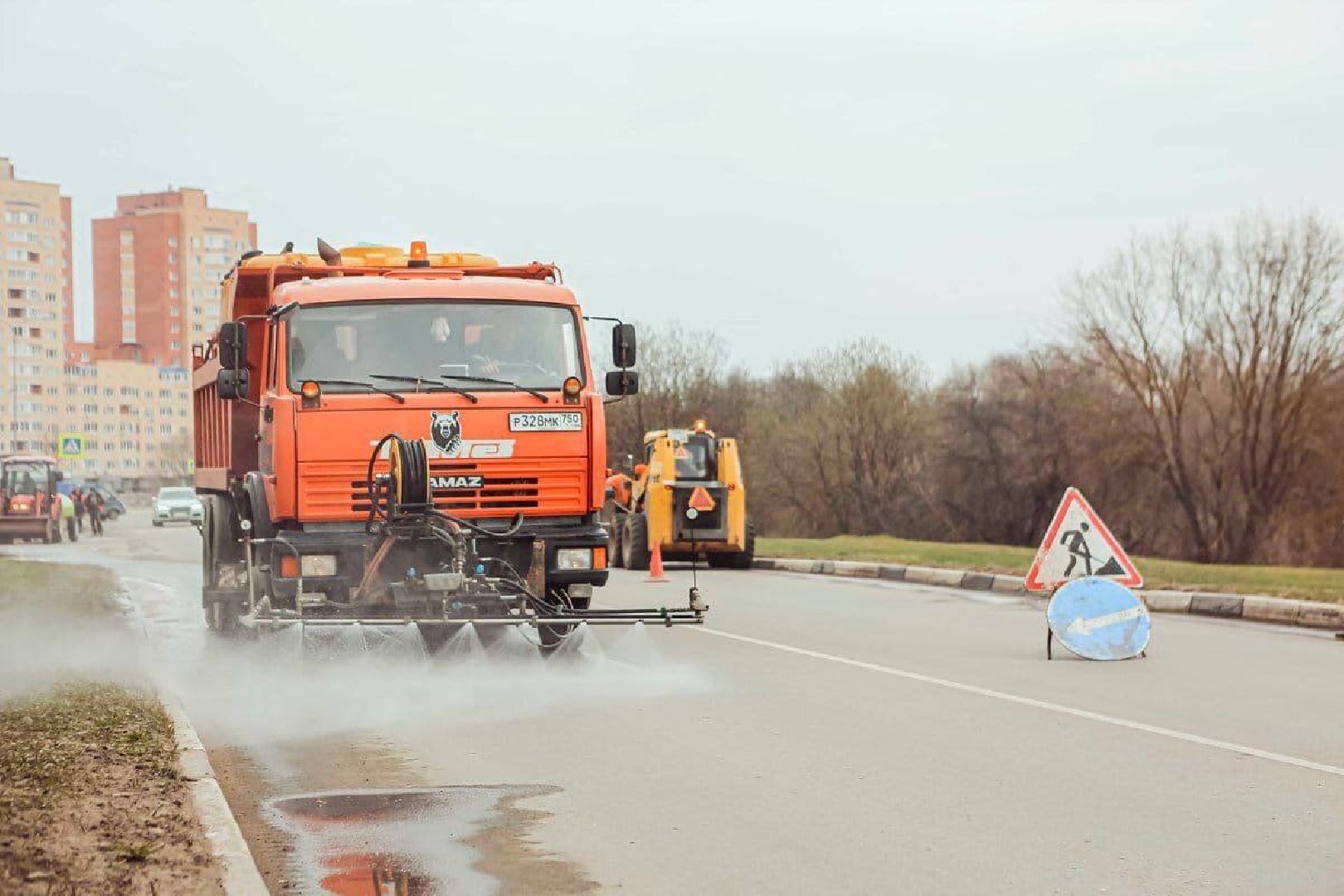 Чехов, осенне-зимний период, содержание территории, уборка территорий, благоустройство, уборочная техника, специальная техника, подготовка к зиме,вертикалки,