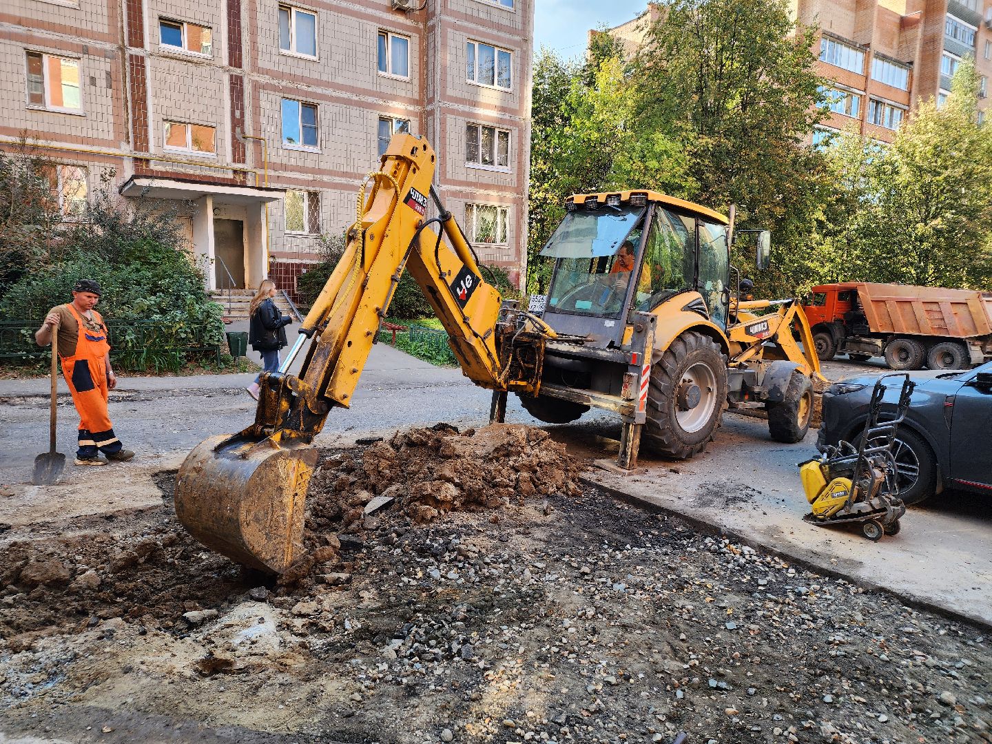 Чехов, осенне-зимний период, содержание территории, уборка территорий, благоустройство, уборочная техника, специальная техника, подготовка к зиме,вертикалки,