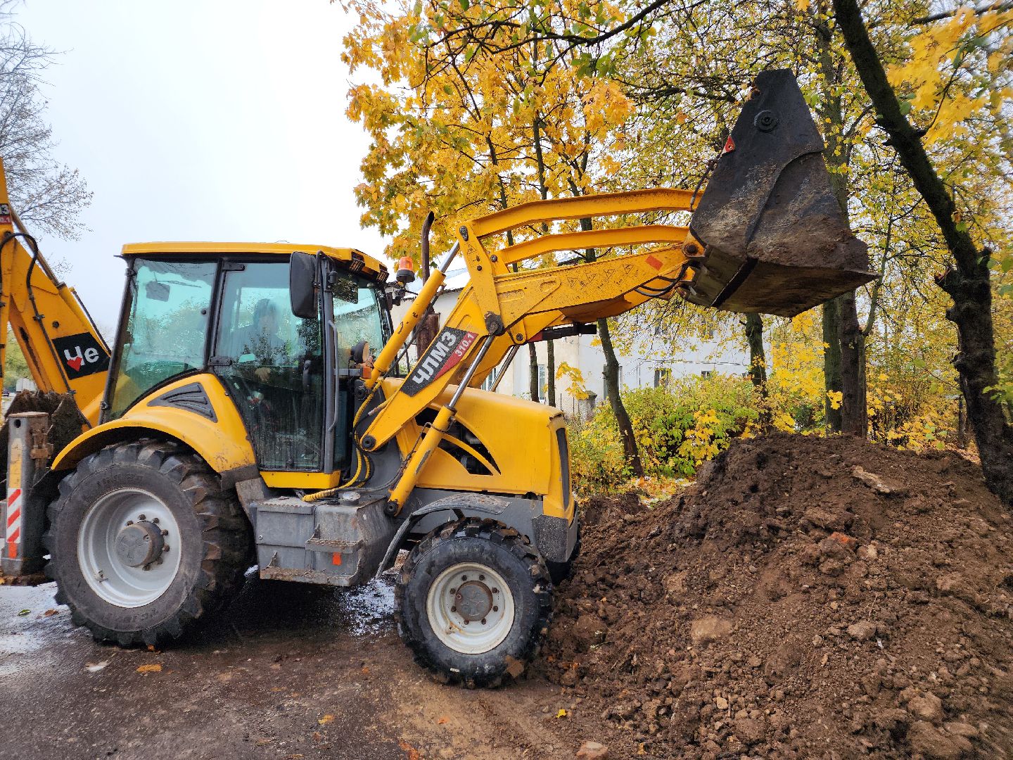 Чехов, осенне-зимний период, содержание территории, уборка территорий, благоустройство, уборочная техника, специальная техника, подготовка к зиме,вертикалки,