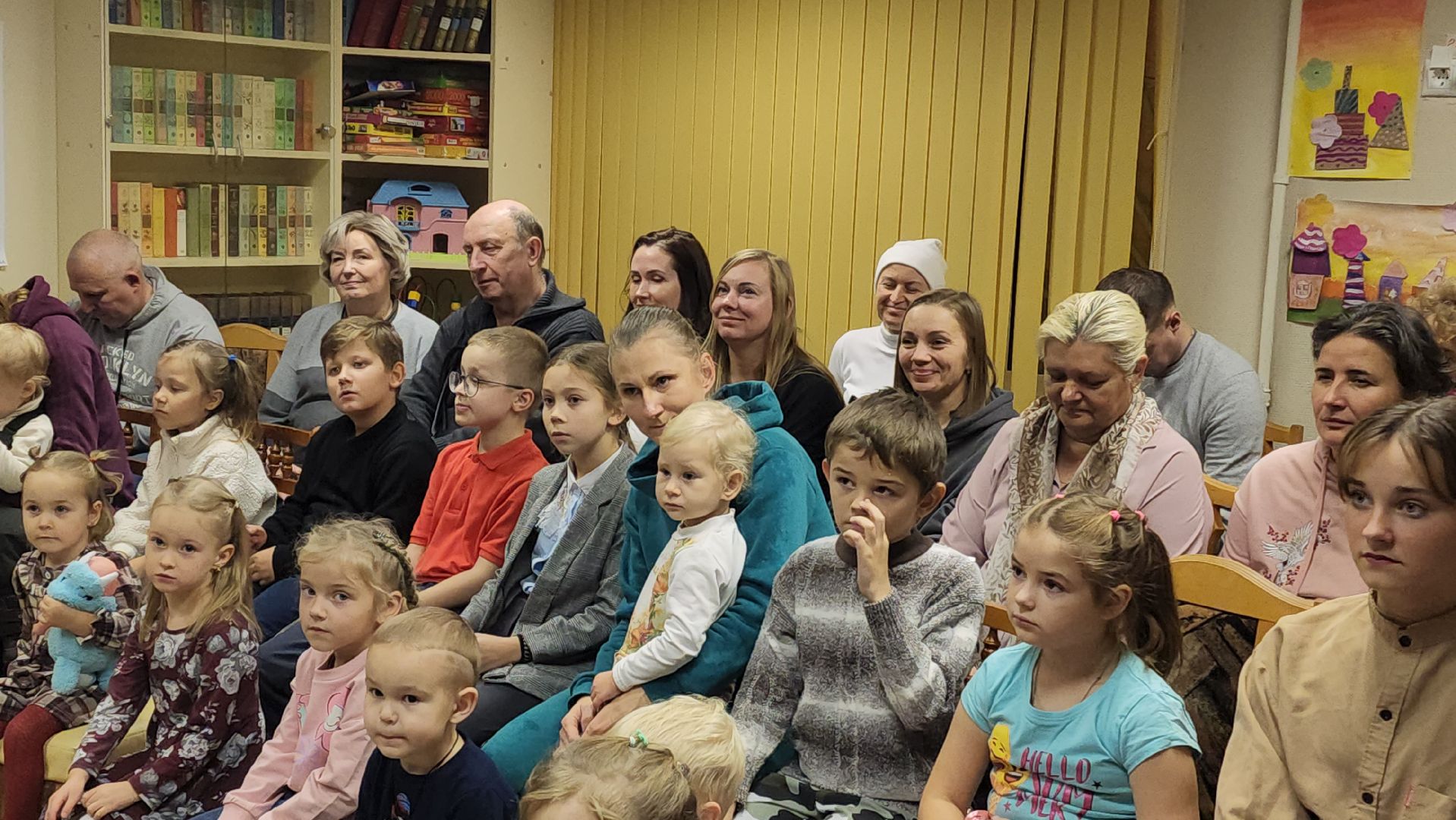 Спектакль, дети, Лобня, Декорации, Творчество детей,