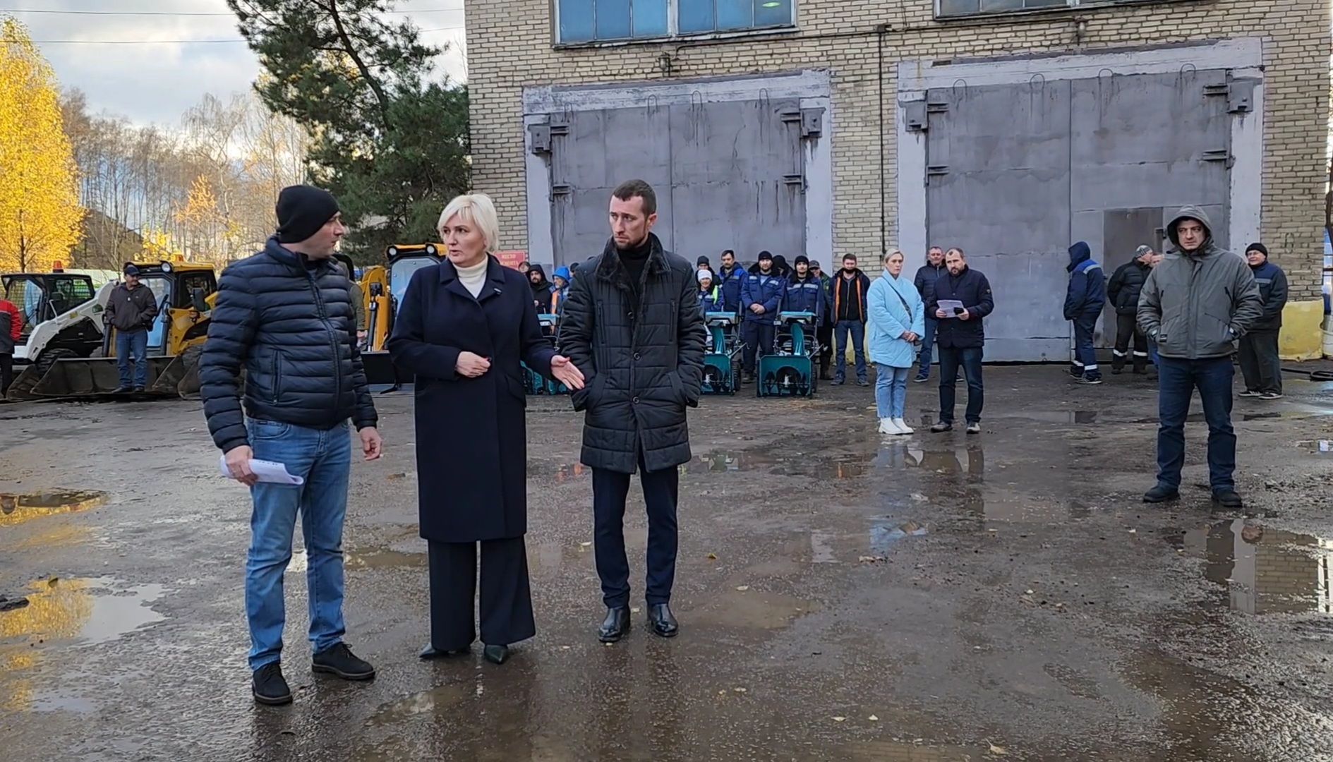 коммунальная техника, подготовка к зиме, вертикалка,