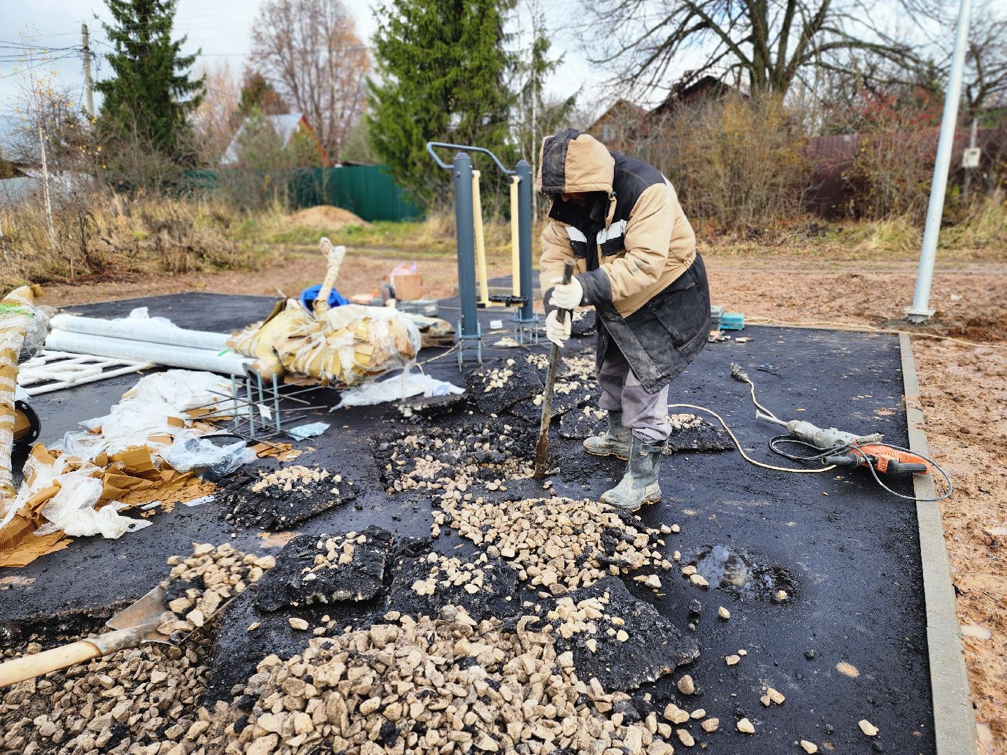 воркаут-площадка, спорт, спорт в рузе, руза, рузский городской округ, московская область, подмосковье,