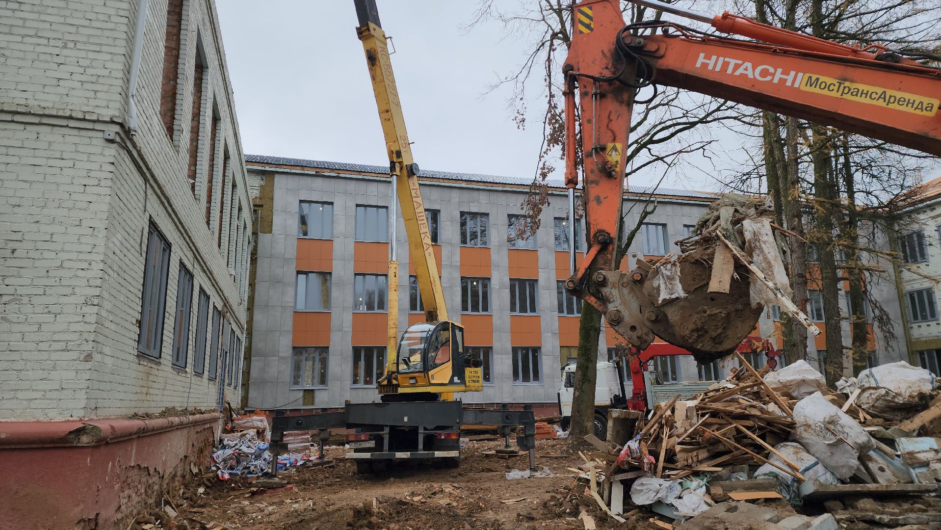 Ремонт школы, лобня, Отделочные работы,