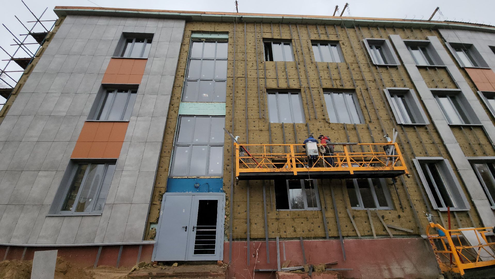 Ремонт школы, лобня, Отделочные работы,