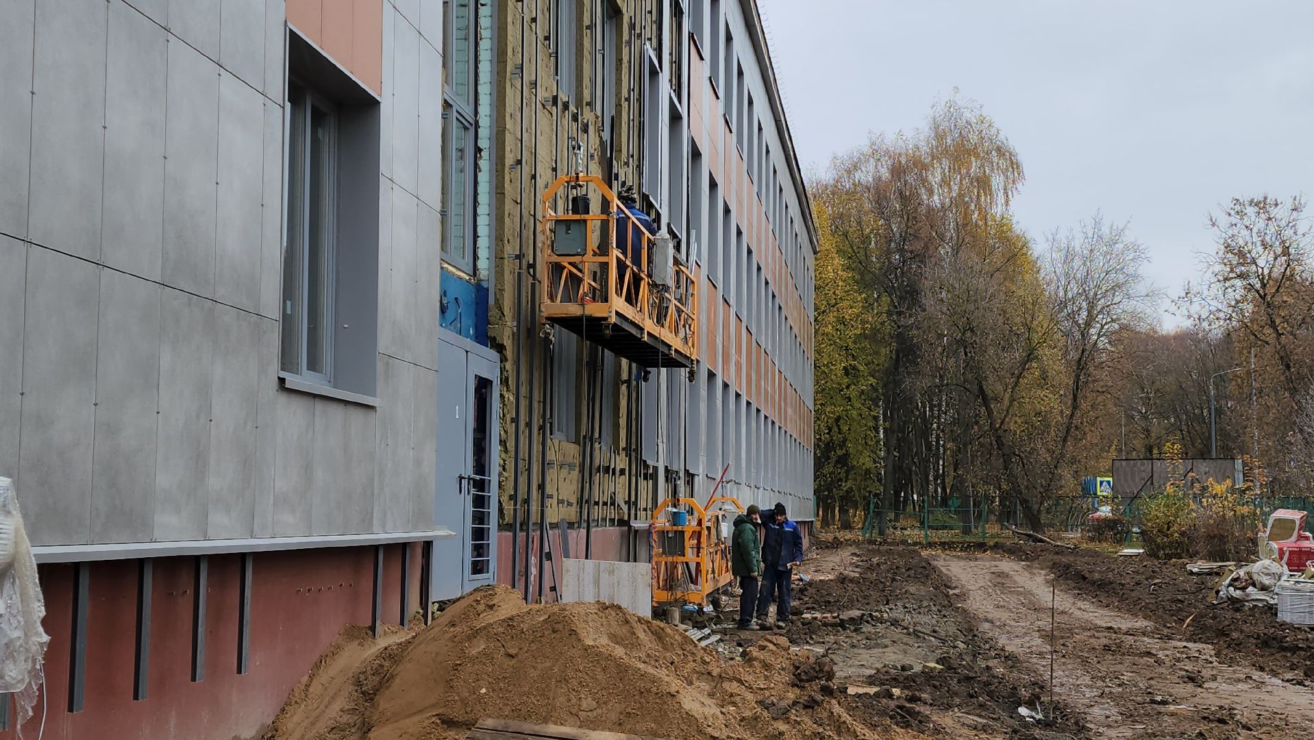 Ремонт школы, лобня, Отделочные работы,