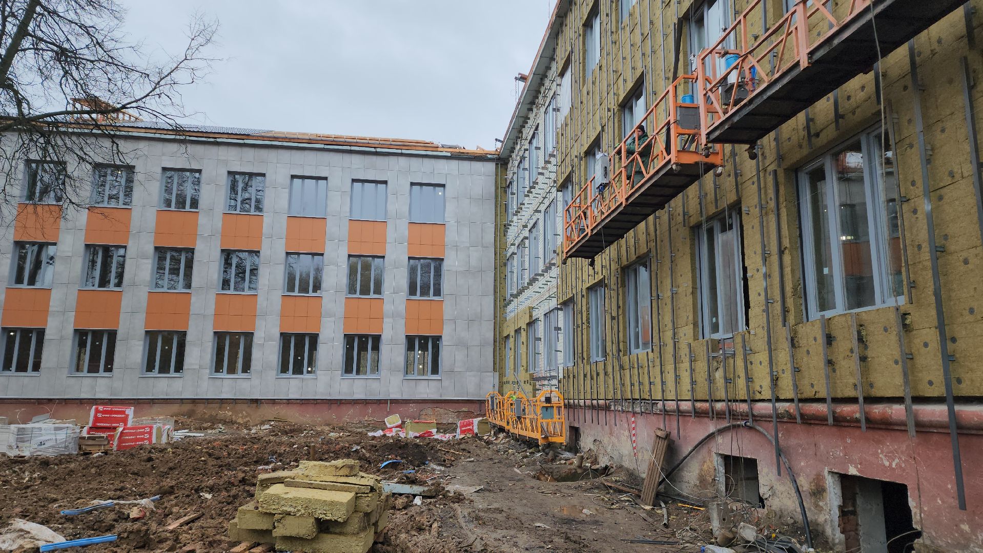 Ремонт школы, лобня, Отделочные работы,