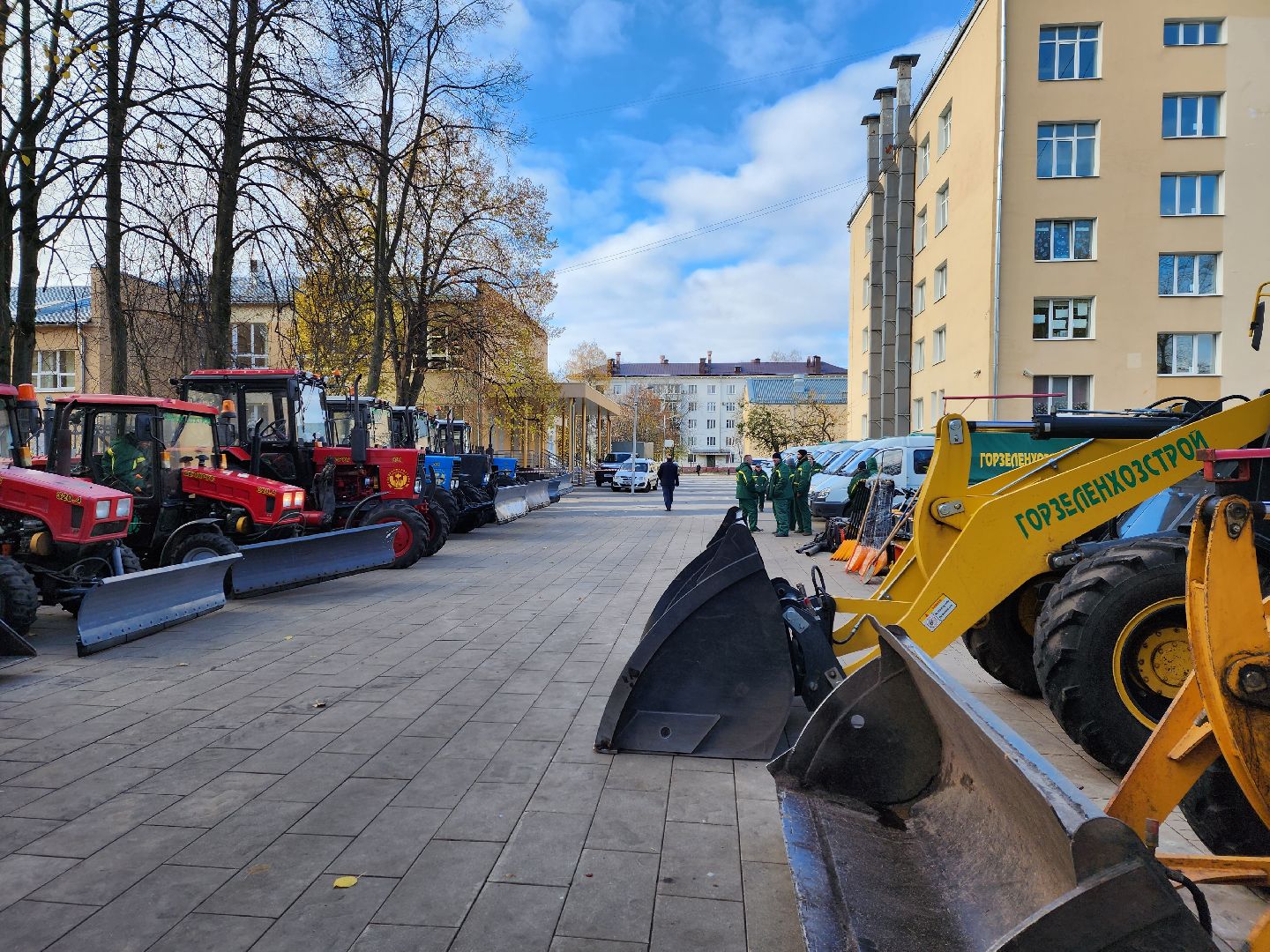 королёв, смотр техники,