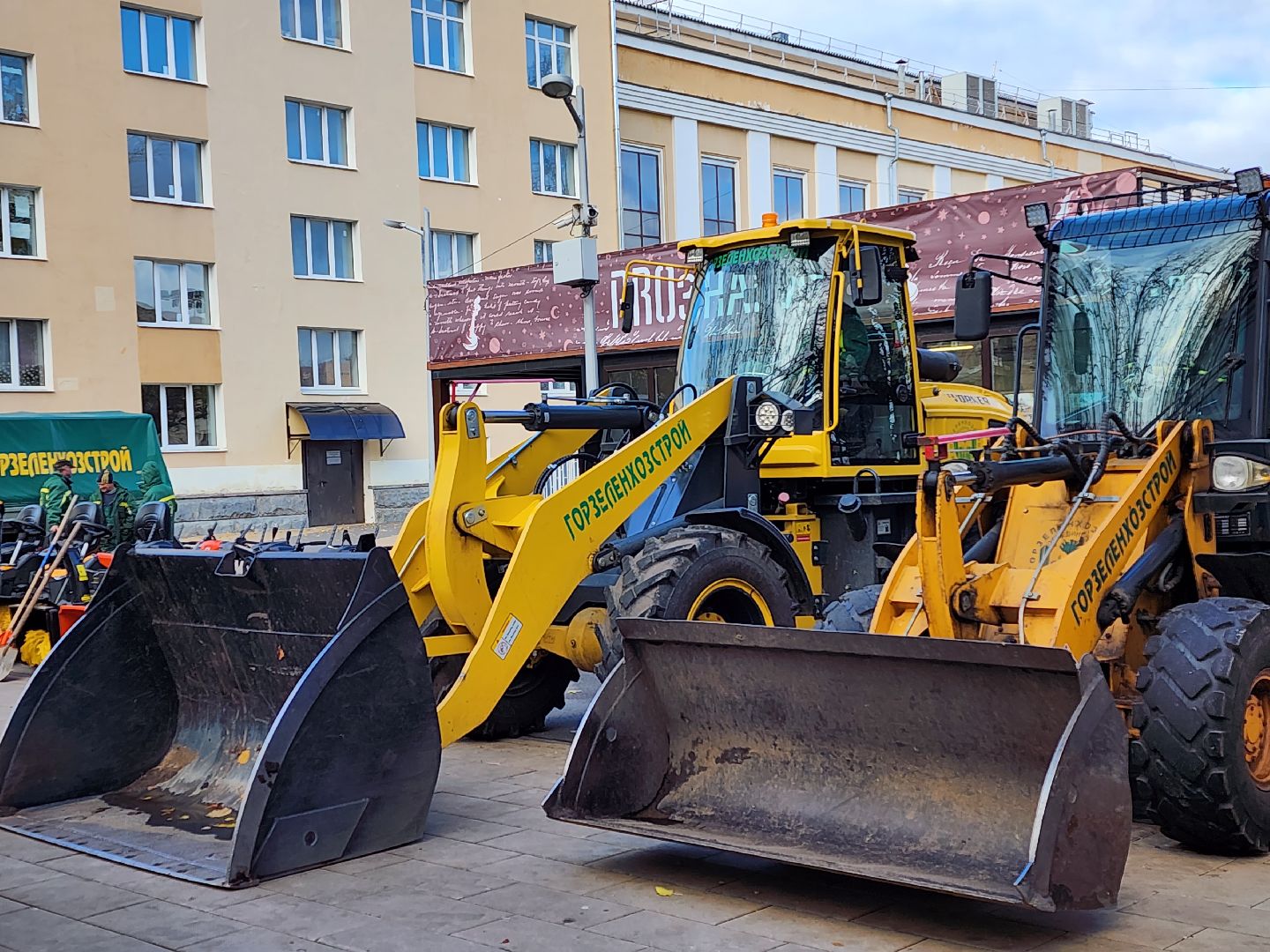 королёв, смотр техники,