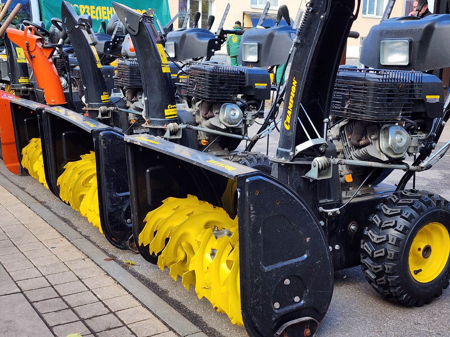 королёв, смотр техники,