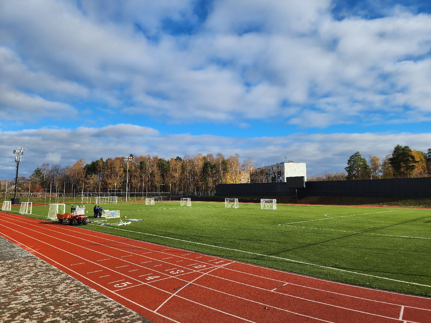 королёв, стадион чайка, капитальный ремонт, вертикалки,