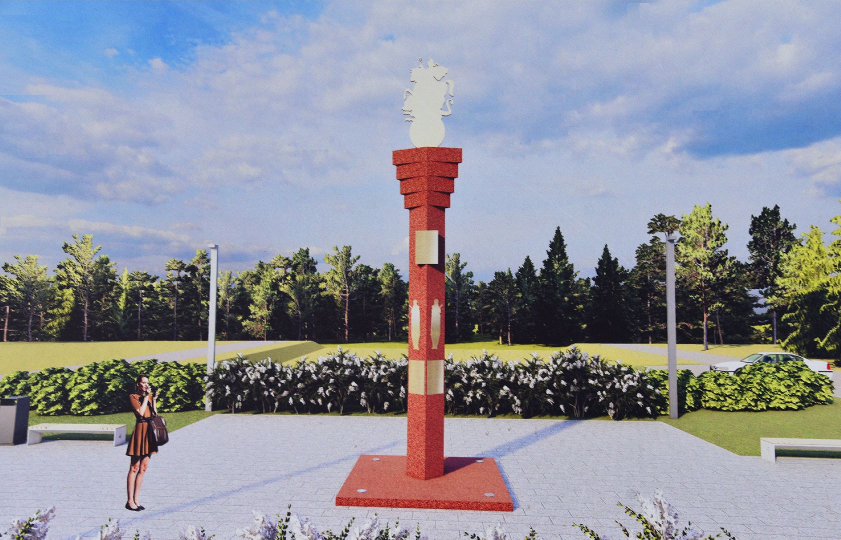 лотошино, званово, населенный пункт воинской доблести, стела, благоустройство,