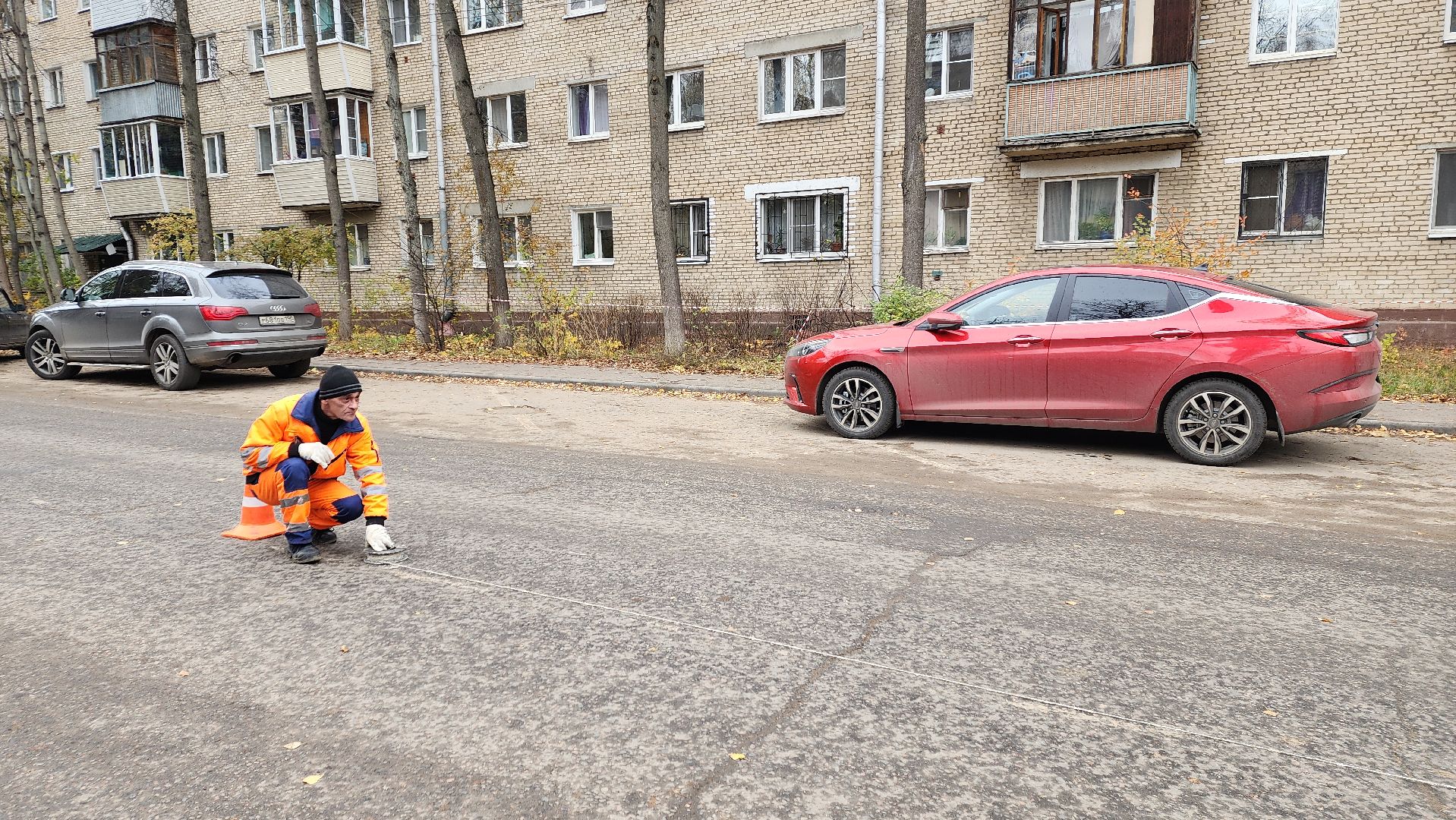 пушкино, дорожная разметка, безопасное движение, дорожное движение, пешеход,