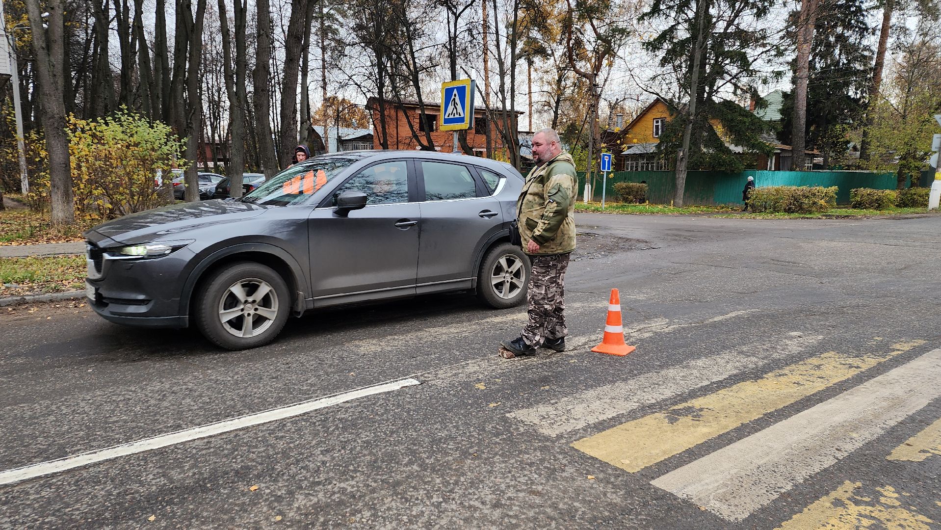 пушкино, дорожная разметка, безопасное движение, дорожное движение, пешеход,