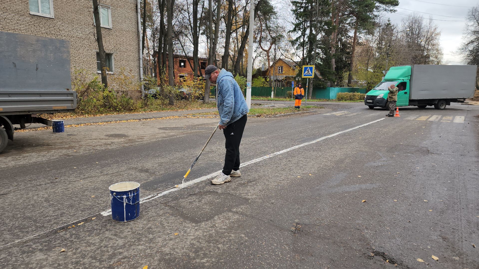 пушкино, дорожная разметка, безопасное движение, дорожное движение, пешеход,