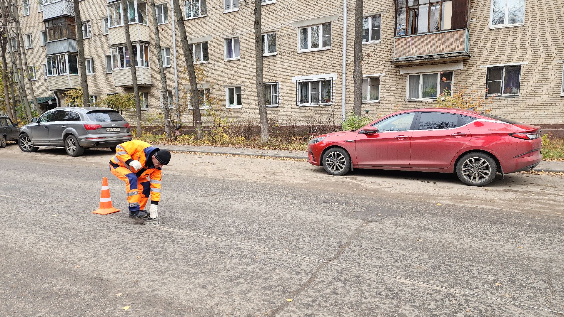 пушкино, дорожная разметка, безопасное движение, дорожное движение, пешеход,