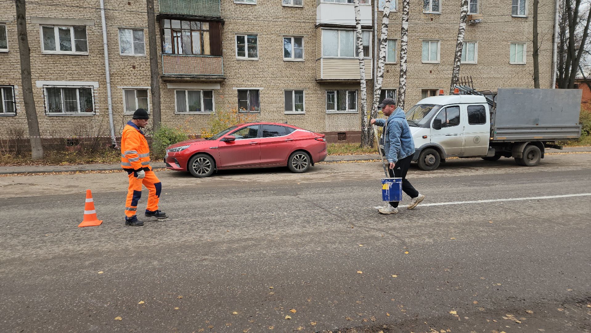 пушкино, дорожная разметка, безопасное движение, дорожное движение, пешеход,