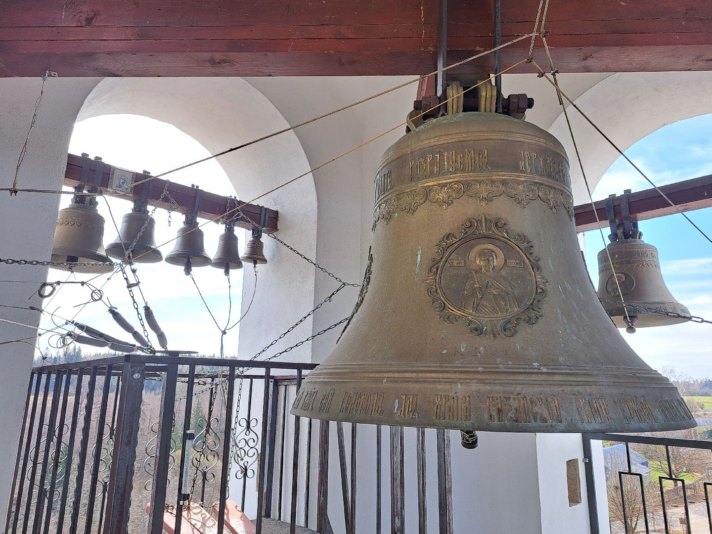 Колокола, Колокольный звон, Пасха, Горбово, Храм