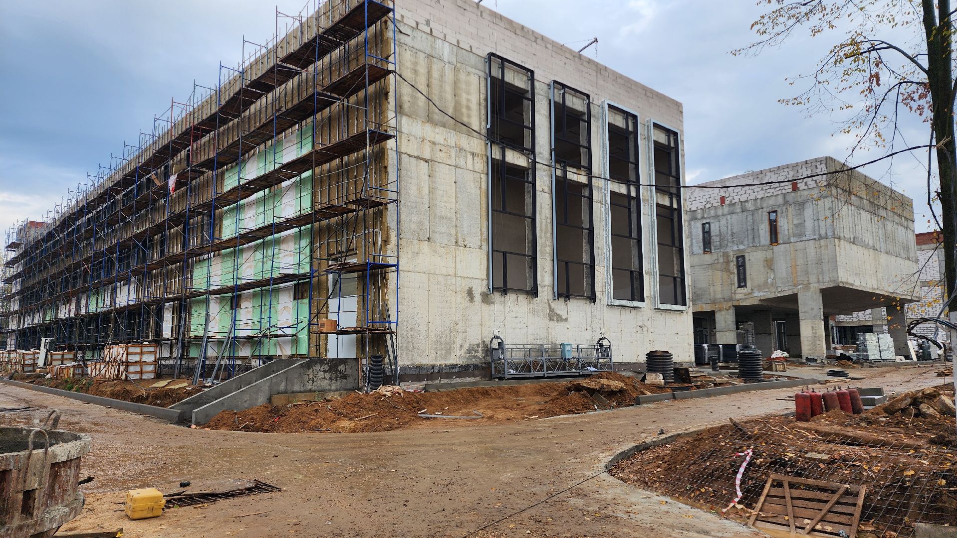 домодедедово, Строительство, школа, Барыбинская школа, Подмсковье, Образование, вертикалки,