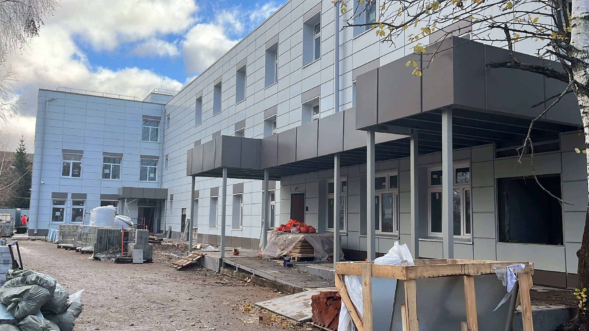 Волоколамск, капитальный ремонт, Осташевская больница, программа губернатора мо,вертикалки,