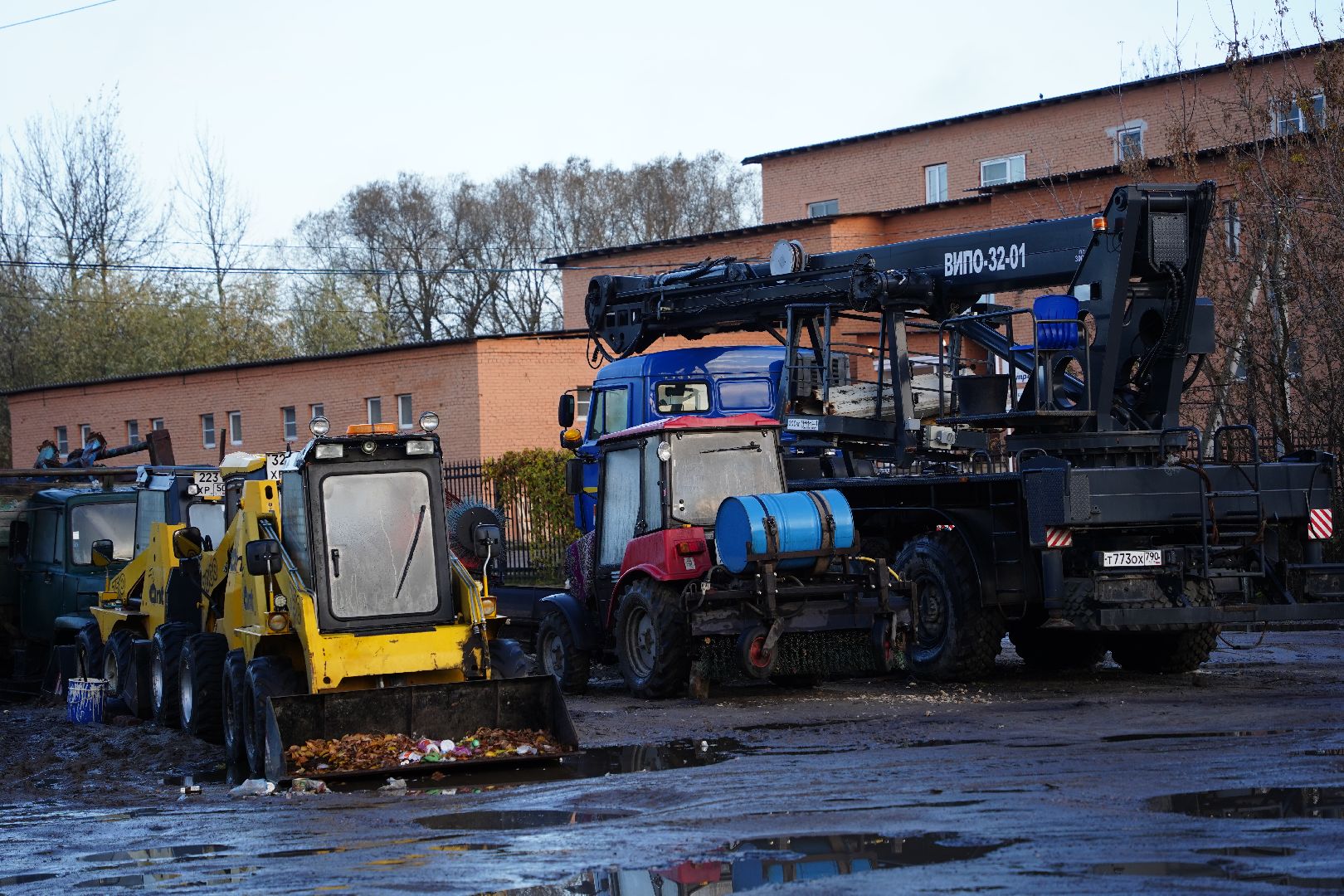 техника, зимнее содержание дорог, Шатура, служба дорожного хозяйства и благоустройства,